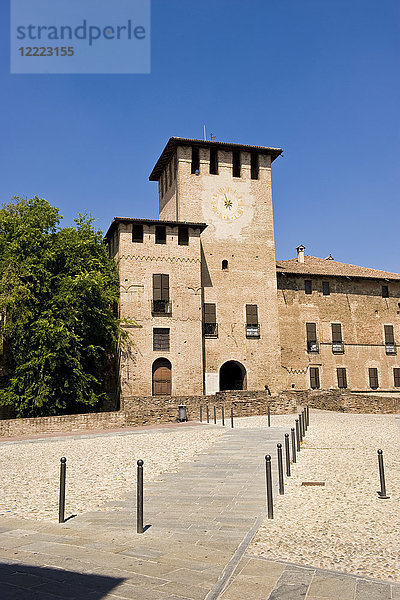 Festung Sanvitale  Fontanellato  Provinz Parma  Italien