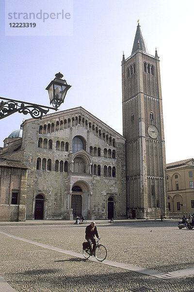 Die Kathedrale von Parma  Emilia Romagna  Italien