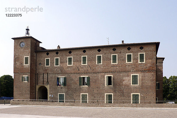 Italien  Emilia Romagna  Borgonovo  die Festung