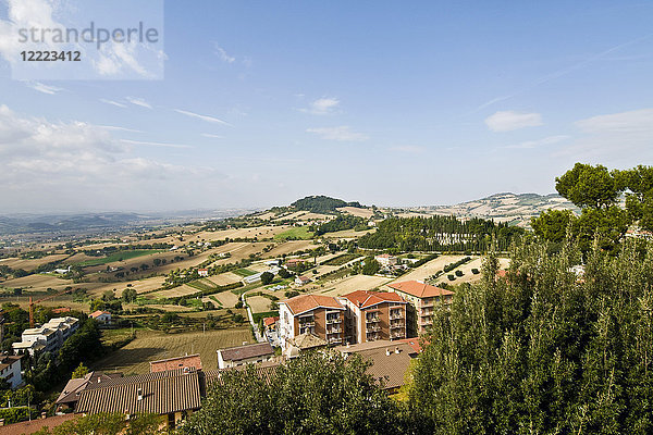 Landschaft  Osimo  Marken  Italien