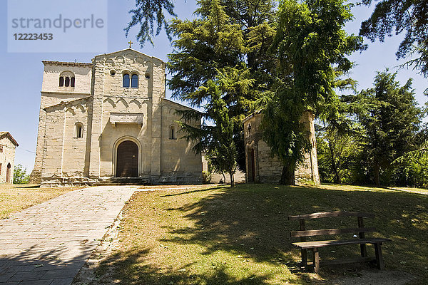 Kirche im Park der Sassi von Roccamalatina  Guiglia  Emilia Romagna  Italien