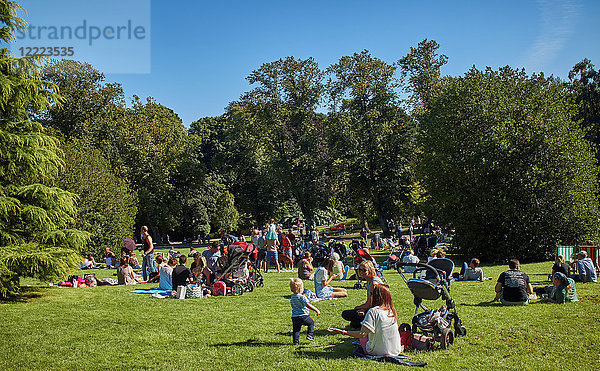 England  NorthYorkshire  Harrogate  Kurstadt  Valley Gardens  Familienspaßfestival