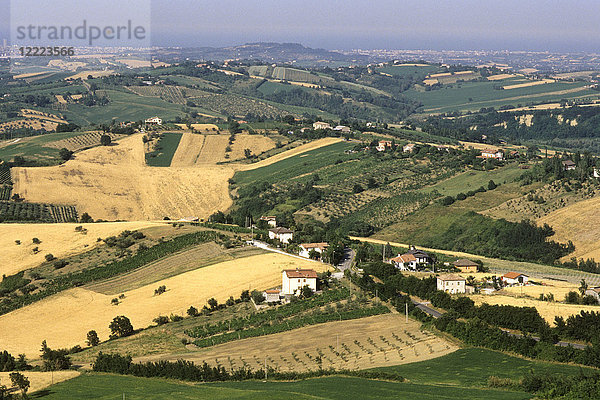 Umgebung von Verucchio  Emilia Romagna  Italien
