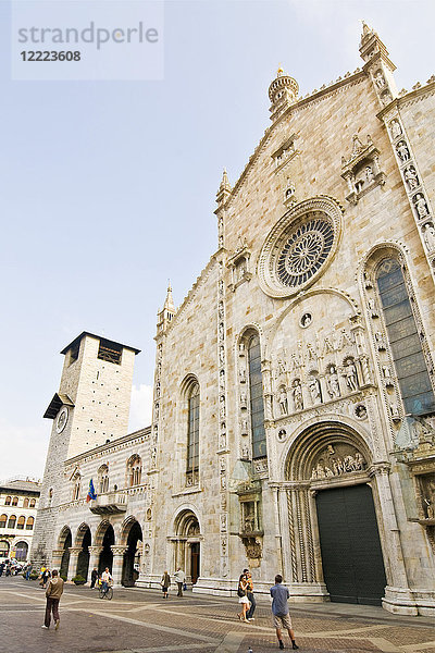 Die Kathedrale  Domplatz  Como  Lombardei  Italien