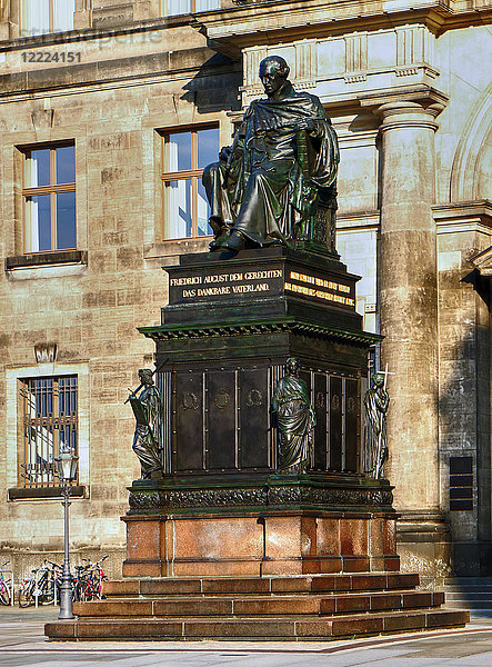 Europa  Deutschland  Sachsen  Dresden Stadt  die Altstadt  das Königliche Schlossmuseum  Friedrich August Dem Gerechten