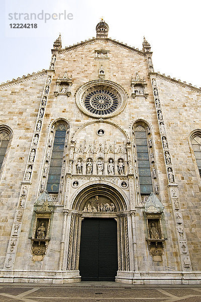 Die Kathedrale  Domplatz  Como  Lombardei  Italien