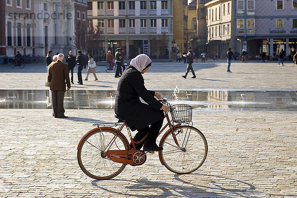 Frau mit Migrationshintergrund  Reggio Emilia  Italien