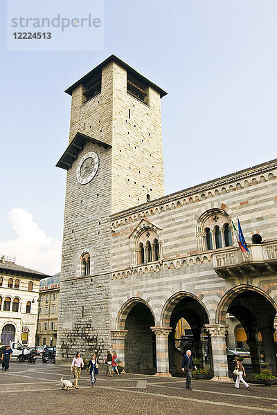 Die Kathedrale  Domplatz  Como  Lombardei  Italien