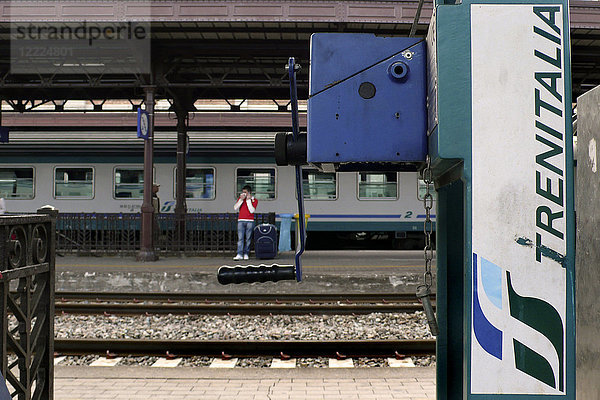 Bahnhof  Piacenza  Emilia Romagna  Italien