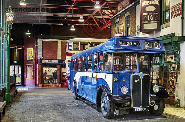 England  East Riding of Yorkshire  Kingston upon Hull Stadt  Das Museumsviertel  Streetlife Transport Museum