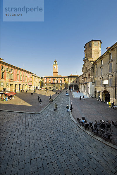 Prampolini-Platz  Reggio Emilia  Emilia Romagna  Italien