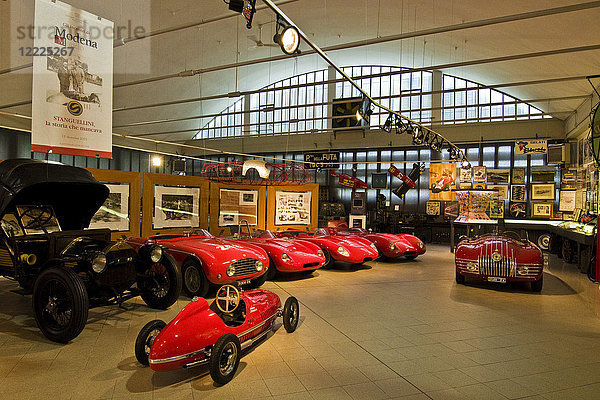 Stanguellini Museum für historische Fahrzeuge  Modena  Emilia Romagna  Italien