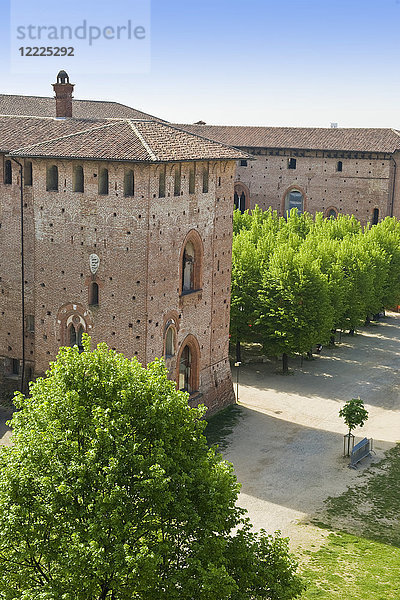 Schloss Sforzesco  Vigevano  Italien