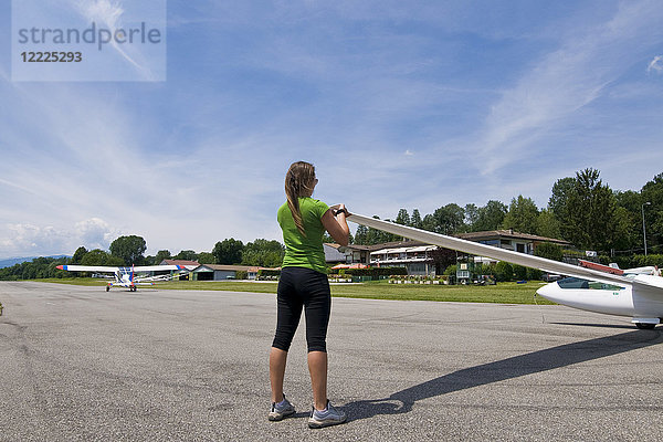 Segelflugplatz Adele Orsi  Varese  Lombardei  Italien