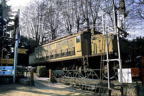 Italien  Lombardei  Ranco  Eisenbahnmuseum