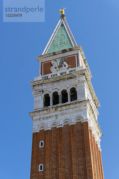 Italien  Venetien  Venedig  Glockenturm von St. Markus