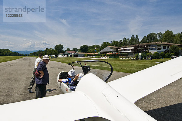 Segelflugplatz Adele Orsi  Varese  Lombardei  Italien