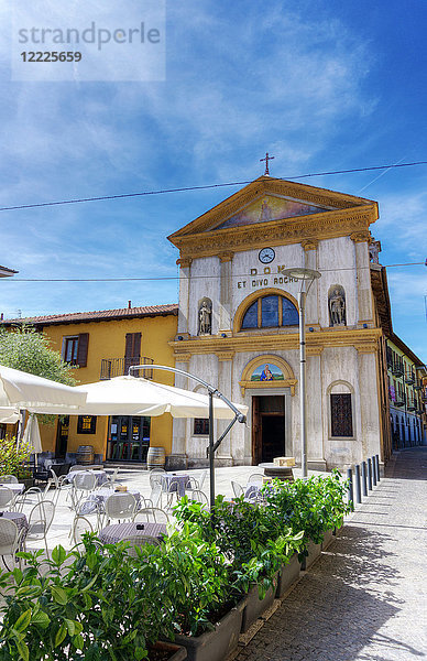 Italien  Piemont  Verbania  Intra  Kirche San Rocco