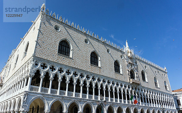 Italien  Venetien  Venedig  Palazzo Ducale auf dem Markusplatz