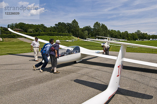 Segelflugplatz Adele Orsi  Varese  Lombardei  Italien