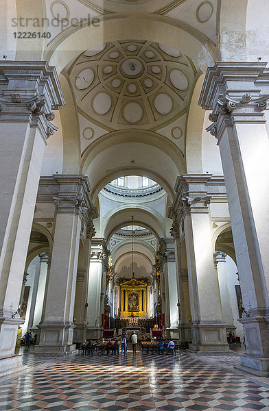 Italien  Venetien  Padua  Innenräume der Basilika Santa Giustina