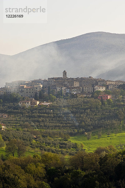 Landschaft  Umgebung von Montecchio  Umbrien  Italien