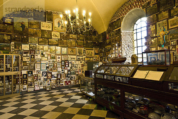 Museum der Erinnerungen in Nostra Signora della Guardia  Ceranesi  Ligurien  Italien