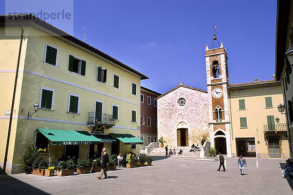 San Quirico d'Orcia  Toskana  Italien