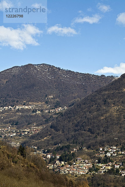 Schignano  Val d'Intelvi  Lombardei  Italien