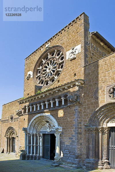 Kirche Santa Maria Maggiore  Tuscania  Provinz Viterbo  Latium