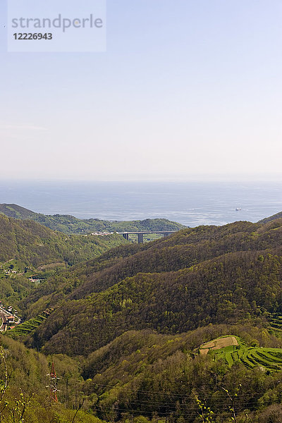 Turchino-Pass  Ligurien  Italien