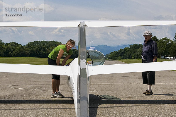 Segelflugplatz Adele Orsi  Varese  Lombardei  Italien