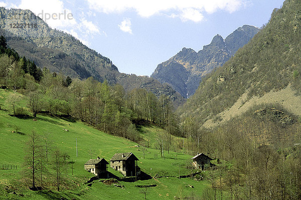 Landschaft  Piemont  Italien