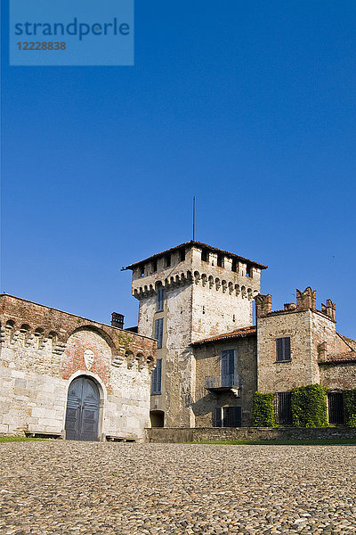 Schloss Visconti San Vito  Somma Lombardo  Provinz Varese  Lombardei  Italien