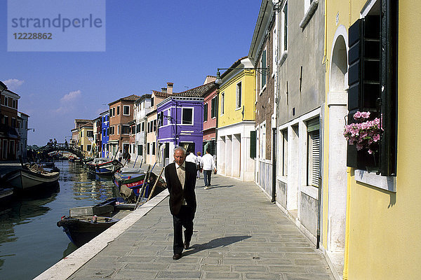 Italien. Venetien  Venedig  Burano