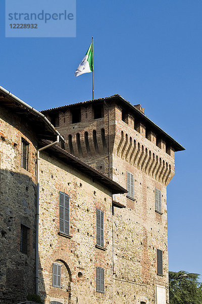 Schloss Visconti San Vito  Somma Lombardo  Provinz Varese  Lombardei  Italien