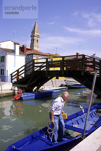 Italien. Venetien  Venedig  Burano