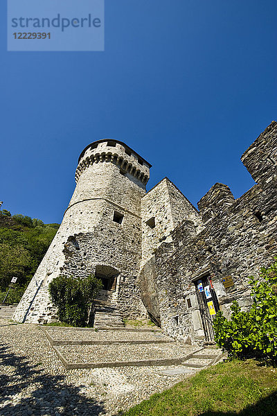 Schloss Visconteo  Vogogna  Piemont  Italien