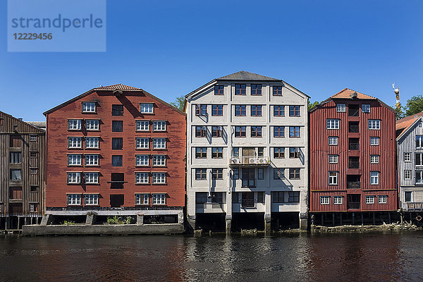 Norwegen  Trondheim  Traditionelles Haus