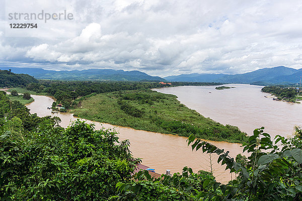 Asien  Thailand  Chiang Saen  das Goldene Dreieck