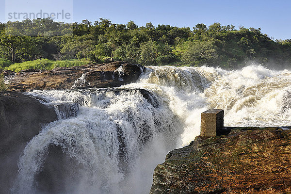 Uganda  Murchinson Falls National Park  Nil Fluss