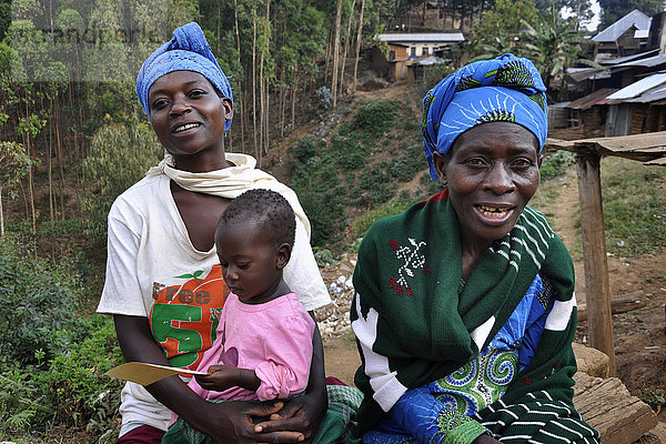 Ruanda  Dorf Gisakura