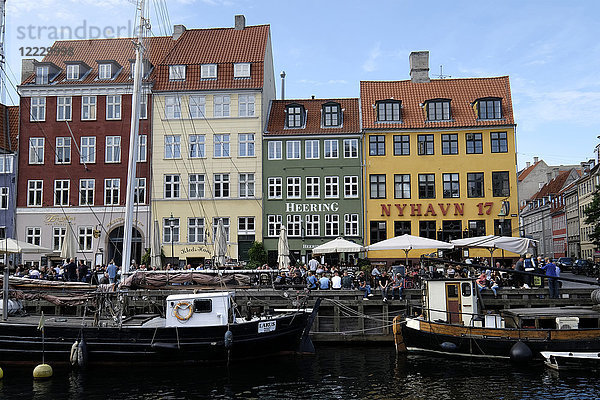 Dänemark  Kopenhagen  Nyhavn-Kanal