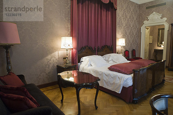 Italien  Mailand  Lombardei  Grand Hotel Milano. Wohnung  in der Giuseppe Verdi und seine Frau Giuseppina Strepponi lebten. innen
