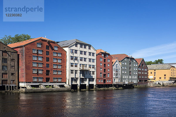 Norwegen  Trondheim  Traditionelles Haus