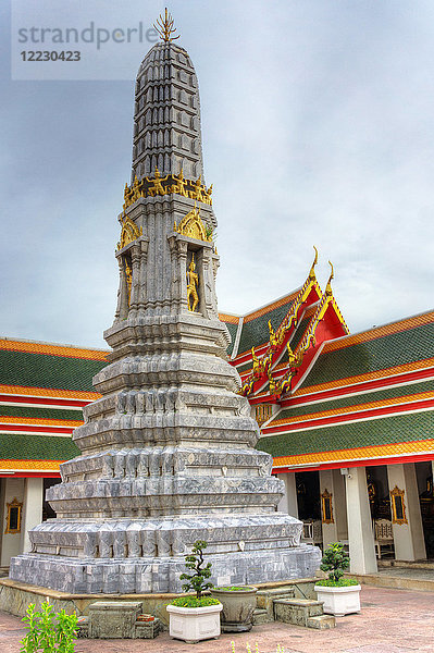 Asien  Thailand  Bangkok  Wat Pho-Tempel  Phrang