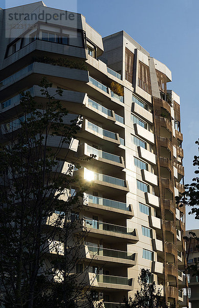Italien  Lombardei  Mailand  von Zaha Hadid entworfenes Wohnhaus