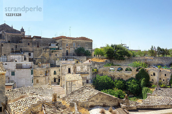 Italien  Apulien  Gravina in Apulien  Stadtbild