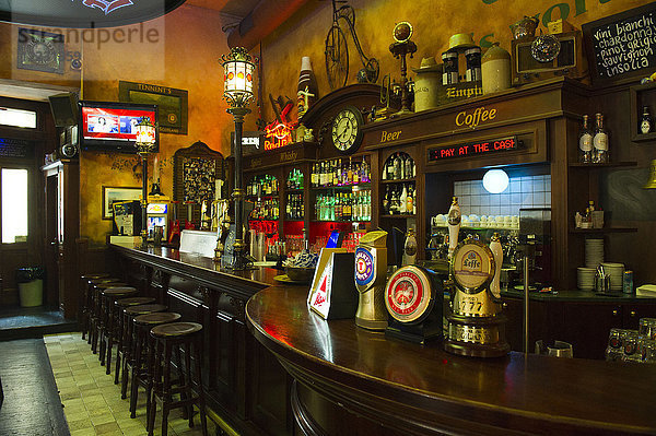 Italien  Emilia Romagna  Bologna  English Empire Bar Pub in der Zamboni Street