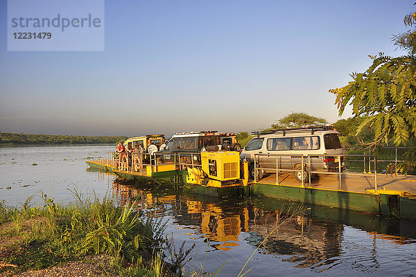Uganda  Murchinson Falls National Park  Nil Fluss